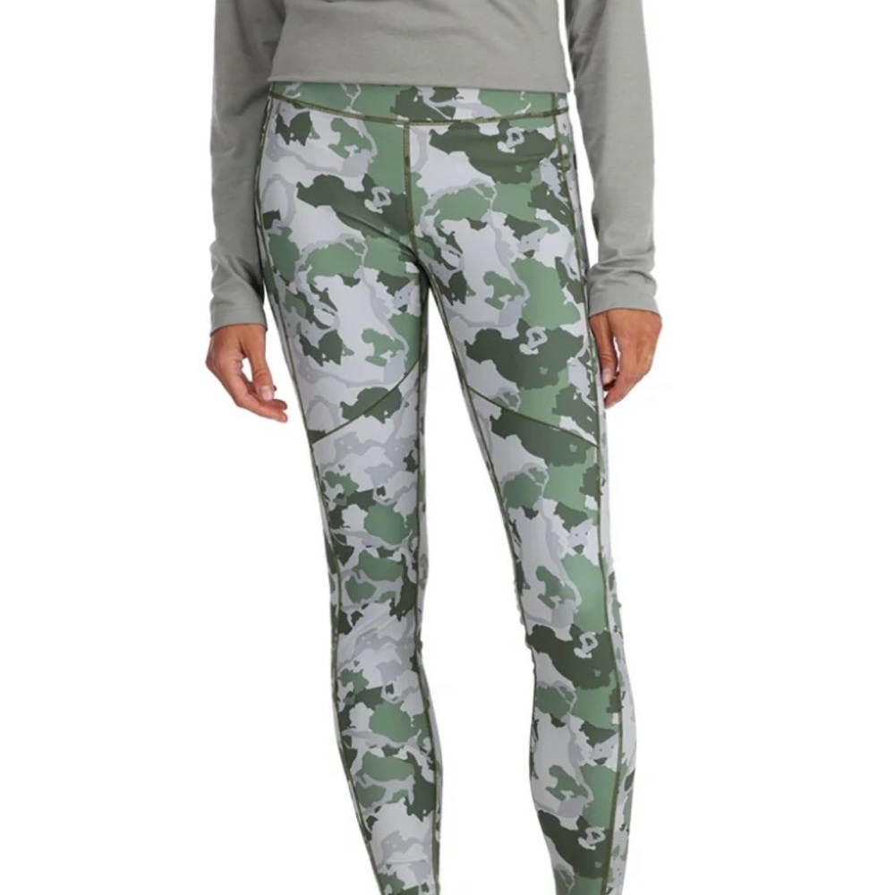 Simms Camouflage Patterned Leggings